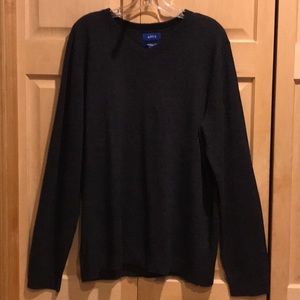 New Men’s Apt 9 sweater(30% wool)